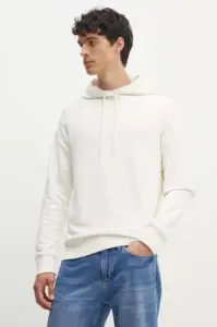 Calvin Klein - Ανδρικό Φούτερ Embro Regular Fit J30J325149-YBI Λευκό