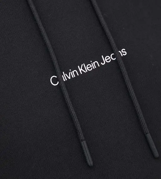 Calvin Klein - Ανδρικό Φούτερ Grid Monogram Regular Fit J30J325639-BEH Μαύρο