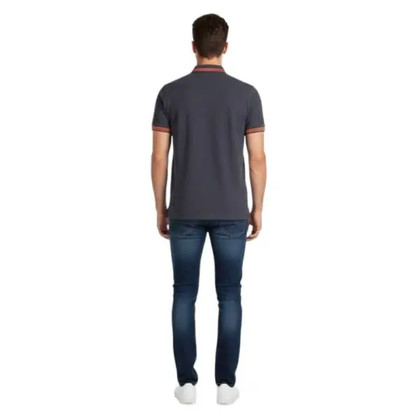 Cavalli Class - Ανδρική Μπλούζα Κοντομάνικη Polo Πικέ QXT64YKB002-04926 Μπλε QXT64YKB002-04926