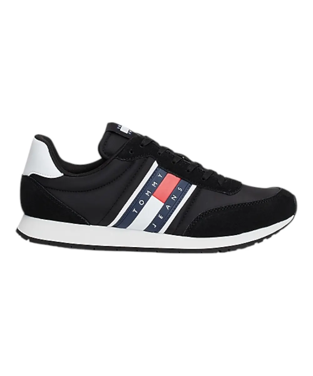 Tommy Hilfiger - Ανδρικά Sneakers Tjm Runner Casual Ess EM0EM01351-BDS Μαύρο