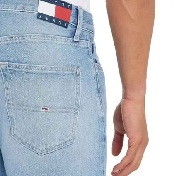 Tommy Hilfiger - Ανδρικό Παντελόνι Τζιν Ελαστικό Dad Tapered Regular Fit DM0DM20200-1AB Μπλε DM0DM20200-1AB