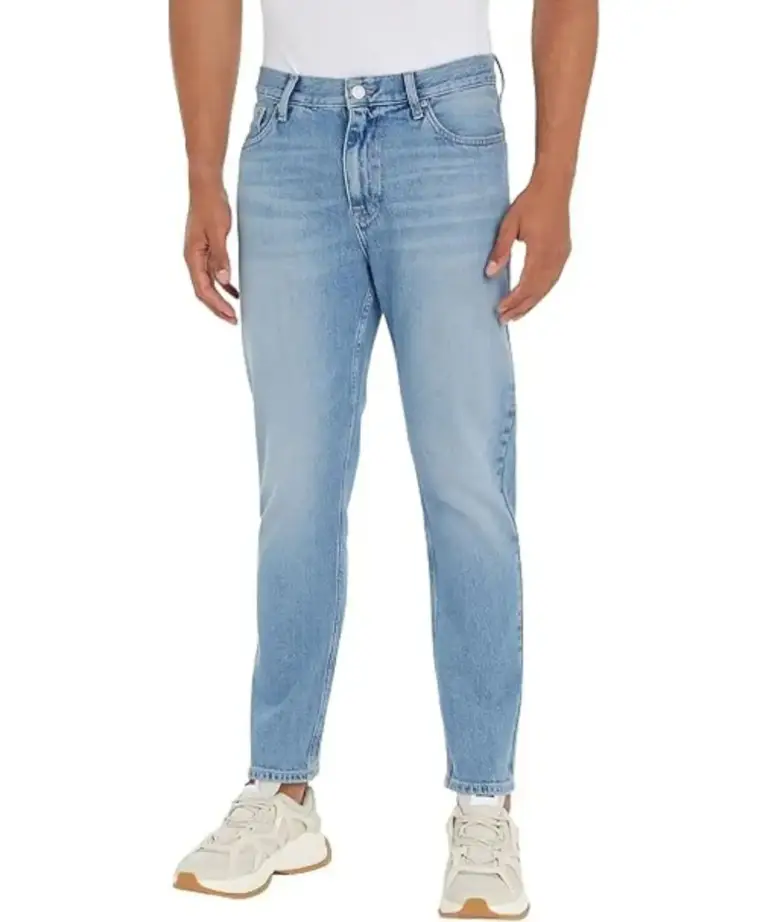 Tommy Hilfiger - Ανδρικό Παντελόνι Τζιν Ελαστικό Dad Tapered Regular Fit DM0DM20200-1AB Μπλε