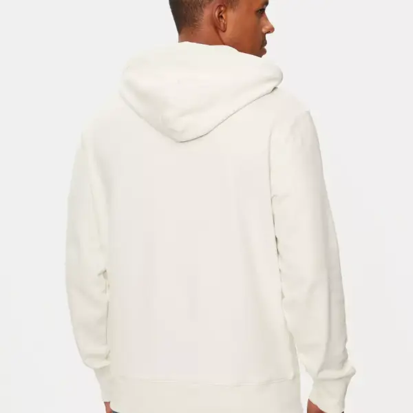 Calvin Klein - Ανδρικό Φούτερ με Κουκούλα J30J323430-YBI Κρεμ
