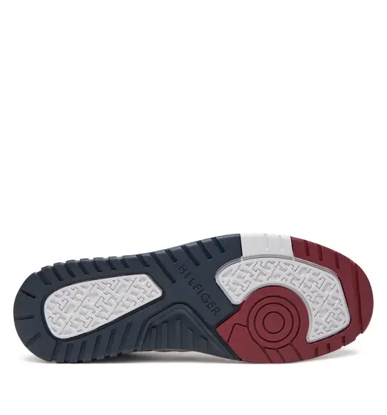 Tommy Hilfiger - Ανδρικά Sneakers Th Basket Modern Street Lth FM0FM05211-YBS Λευκό