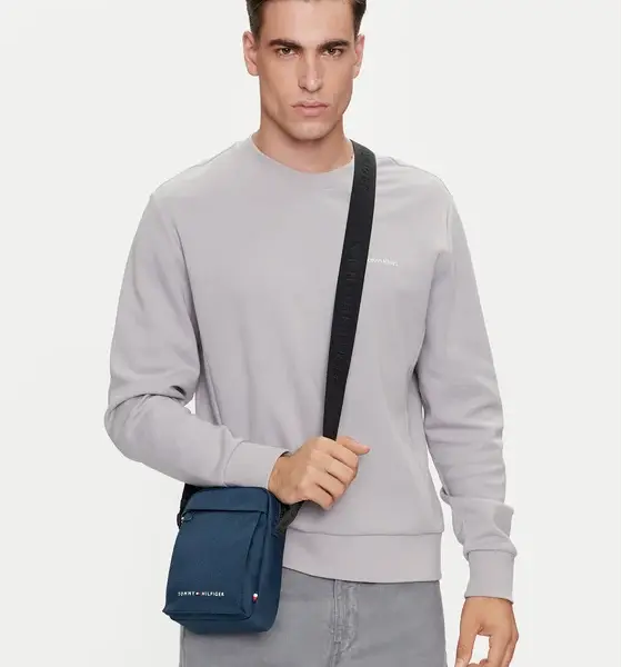 Tommy Hilfiger - Ανδρική Τσάντα Ώμου/Χιαστί Element Mini Reporter AM0AM12594-DB6 Μπλε Σκούρο AM0AM12594-DB6