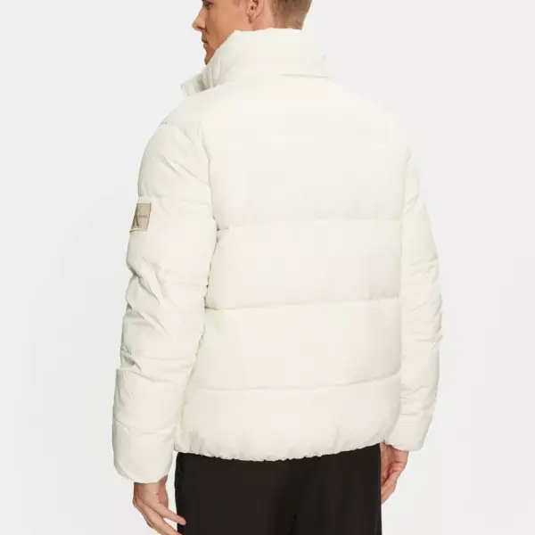 Calvin Klein - Ανδρικό Μπουφάν Essentials Non Down Jacket J30J326104-YBI Εκρού J30J326104-YBI