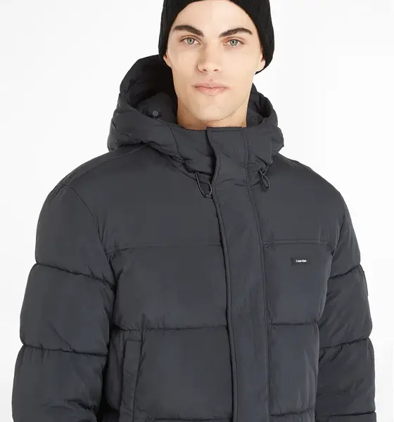 Calvin Klein - Ανδρικός Σκούφος Elevated Rib Beanie K50K510985-BAX Μαύρο