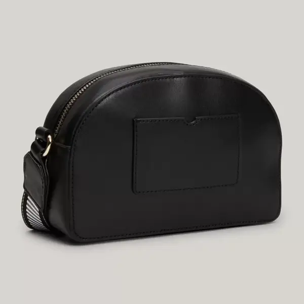 Tommy Hilfiger - Γυναικεία Τσάντα Ώμου Χιαστί Fresh Camera Bag Corp AW0AW16679-BDS Μαύρο