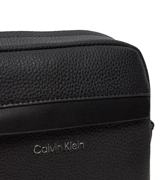 Calvin Klein - Ανδρική Τσάντα Ώμου Χιαστί K50K512207-BEH Μαύρο