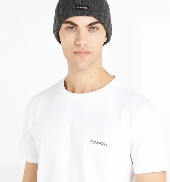 Calvin Klein - Ανδρικός Σκούφος Elevated Rib Beanie K50K510985-PTR Γκρι