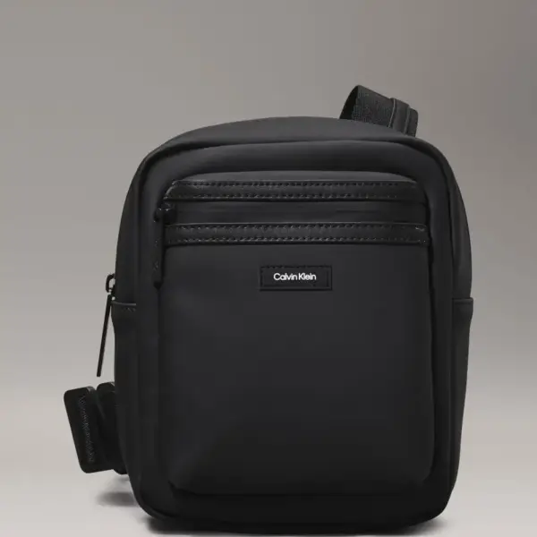 Calvin Klein - Ανδρική Τσάντα Ώμου Χιαστί Essential Conv Reporter S Rub K50K512235-BEH Μαύρο