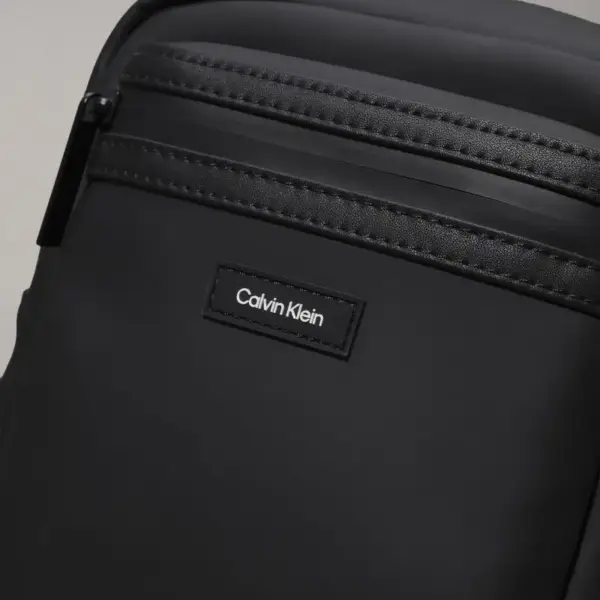 Calvin Klein - Ανδρική Τσάντα Ώμου Χιαστί Essential Conv Reporter S Rub K50K512235-BEH Μαύρο
