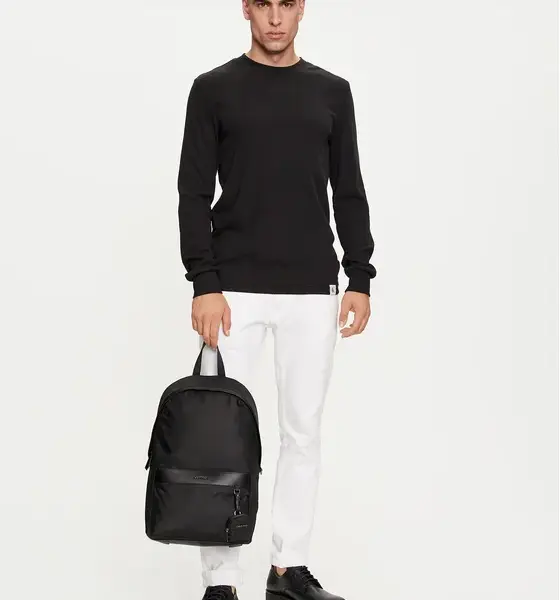 Calvin Klein - Ανδρικό Σακίδιο Πλάτης Ck Est. Nylon Round Bp K50K512115-BEH Μαύρο