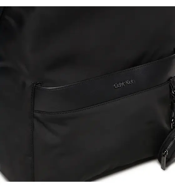 Calvin Klein - Ανδρικό Σακίδιο Πλάτης Ck Est. Nylon Round Bp K50K512115-BEH Μαύρο