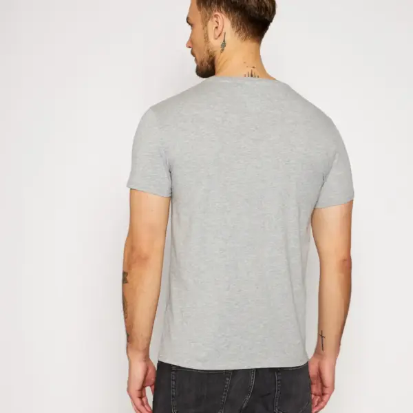 Tommy Hilfiger - Ανδρικό T-shirt Tjm Original Jersey Tee Regular Fit DM0DM04411-038 Γκρι DM0DM04411-038