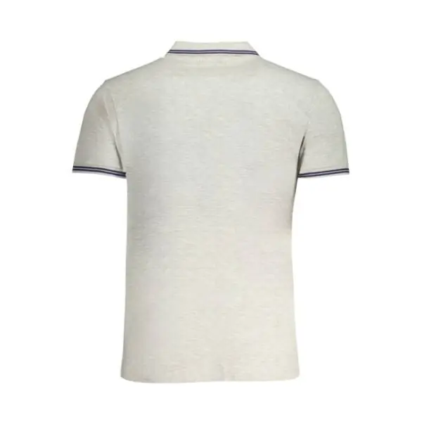 Cavalli Class - Ανδρική Μπλούζα Κοντομάνικη Polo Πικέ QXT64XKB002-05012 Γκρι QXT64XKB002-05012