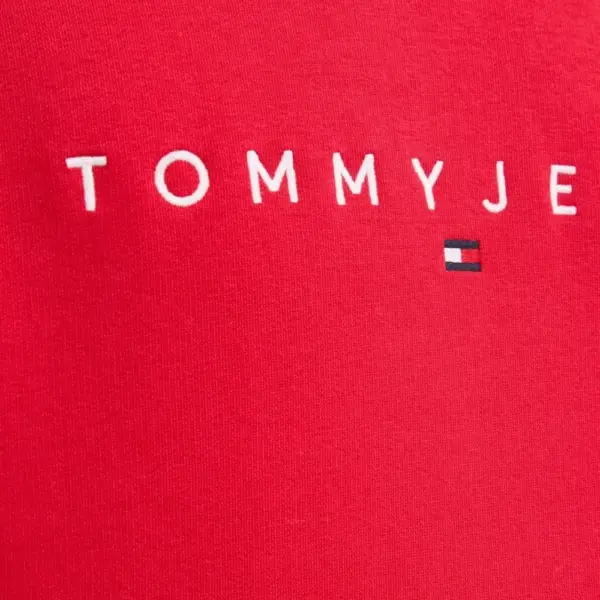 Tommy Hilfiger - Ανδρικό Φούτερ με Κουκούλα και Τσέπες DM0DM20746-XME Κόκκινο DM0DM20746-XME