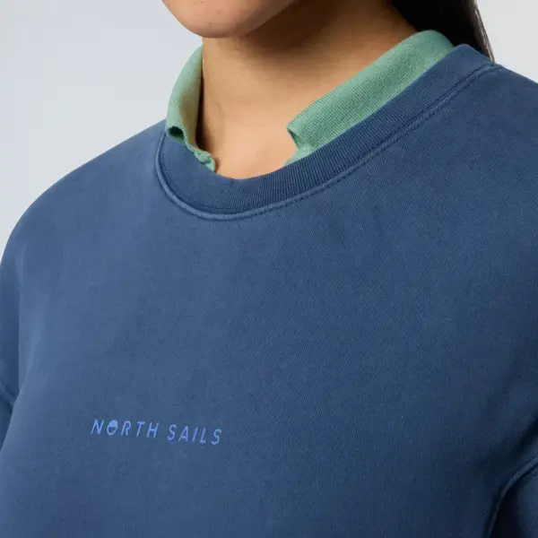 North Sails - Γυναικεία Μπλούζα φούτερ 091176-000-0787 Μπλε Σκούρο 091176-000-0787