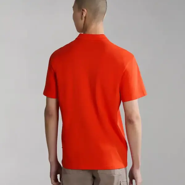 Napapijri - Ανδρικό T-shirt Polo Ealis SS Regular Fit NP0A4H8B-R05 Κόκκινο NP0A4H8BR05