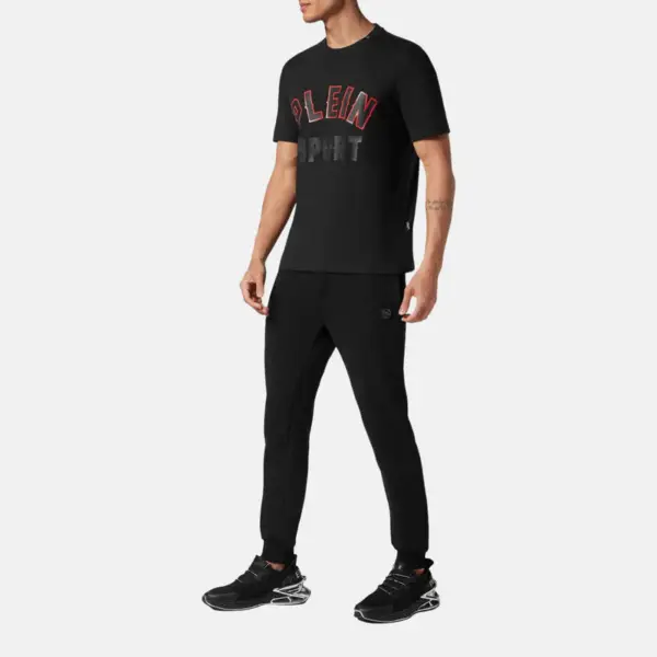 Plein Sport - Ανδρικό T-Shirt Short Sleeve TIPS106-99 Μαύρο TIPS106-99