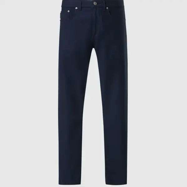 North Sails - Ανδρικό Παντελόνι Stretch dobby 5-pocket pants 673121-000-0802 Μπλε 673121-000-0802