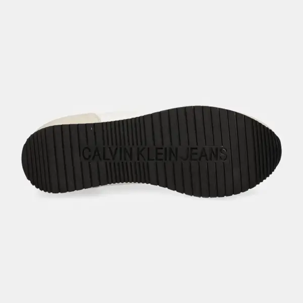 Calvin Klein - Ανδρικά Sneakers Retro Runner Iconic Snk YM0YM01119-0LD Λευκό YM0YM01119-0LD