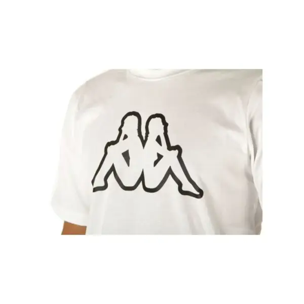 Kappa - Ανδρικό T-shirt Cromen 303HZ70-903 Λευκό