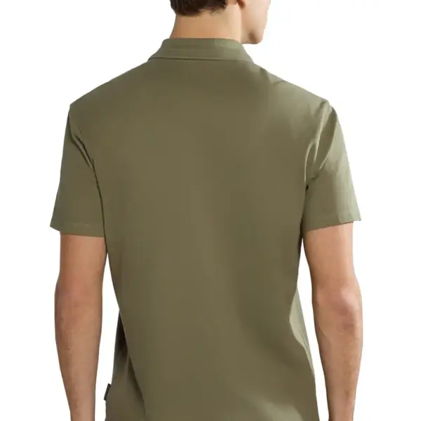 Napapijri - Ανδρικό T-shirt Polo Ealis SS Regular Fit NP0A4H8B-GAE Πράσινο NP0A4H8BGAE