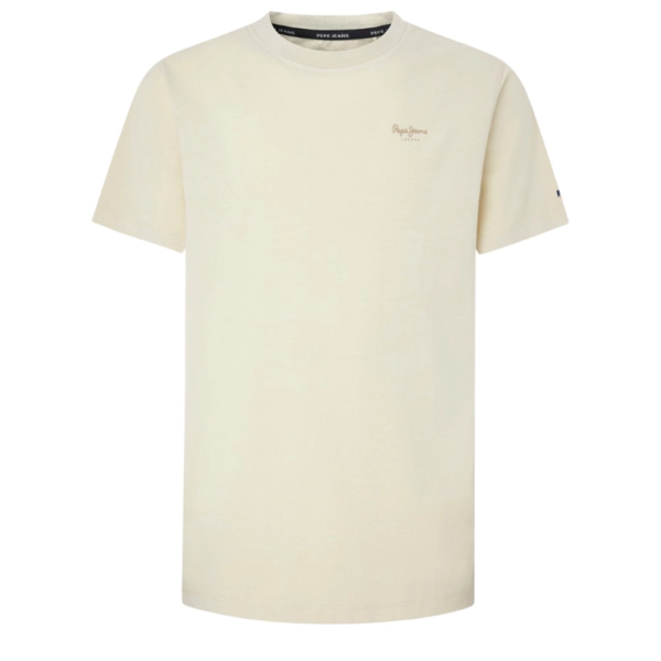 Pepe Jeans - Ανδρικό T-shirt Jacko Regular Fit PM508664-803 Μπεζ