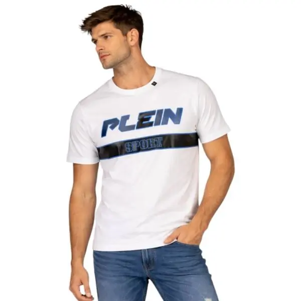 Plein Sport - Ανδρικό T-Shirt Short Sleeve TIPS105-01 Λευκό