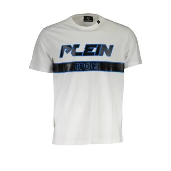 Plein Sport - Ανδρικό T-Shirt Short Sleeve TIPS105-01 Λευκό TIPS105-01