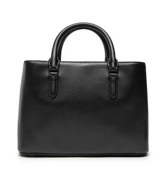 Ralph Lauren - Γυναικεία Δερμάτινη Τσάντα Marcy 431876725004 Μαύρο