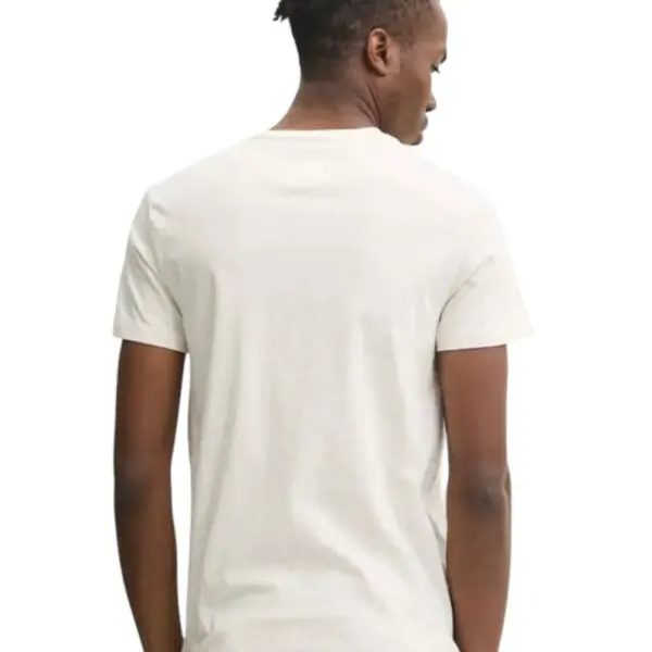 Tommy Hilfiger - Ανδρικό T-shirt Tjm Slim Linear Chest Ss Tee Ext DM0DM21188-AE3 Μπεζ DM0DM21188-AE3
