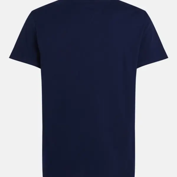 Tommy Hilfiger - Ανδρικό T-shirt Tjm Slim Linear Chest Ss Tee Ext DM0DM21188-C1G Μπλε Ναυτικό DM0DM21188-C1G