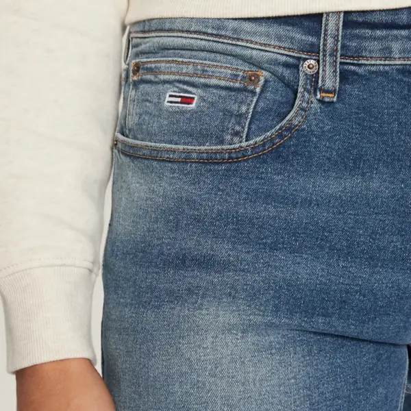 Tommy Hilfiger - Ανδρικό Παντελόνι Τζιν Ελαστικό Scanton Slim Fit DM0DM20535-1A5 Μπλε