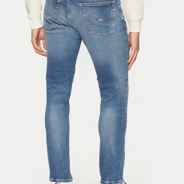 Tommy Hilfiger - Ανδρικό Παντελόνι Τζιν Ελαστικό Scanton Slim Fit DM0DM20535-1A5 Μπλε