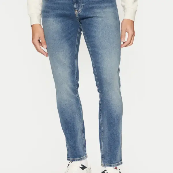 Tommy Hilfiger - Ανδρικό Παντελόνι Τζιν Ελαστικό Scanton Slim Fit DM0DM20535-1A5 Μπλε