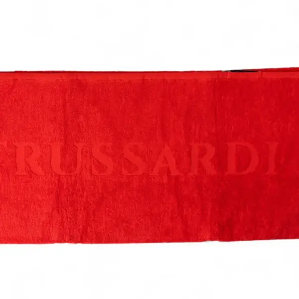 Trussardi Jeans - Πετσέτα Θαλάσσης Βαμβακερή σε Κόκκινο Χρώμα (88x170εκ.) TRU2MTW01-11RED TRU2MTW01-11RED