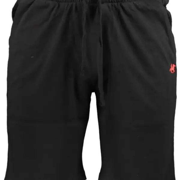U.S.Grand Polo Club - Ανδρική Βερμούδα USB086-BLACK Μαύρο