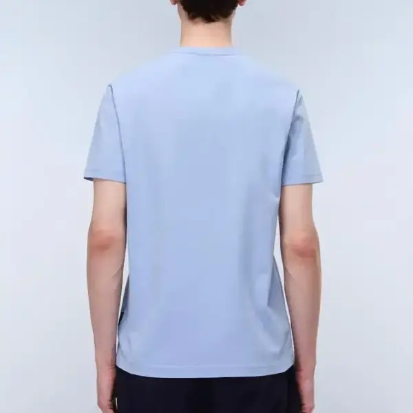 Napapijri - Ανδρικό T-shirt Kasba Regular Fit NP0A4HQQ-I83 Μπλε Ανοιχτό NP0A4HQQI83