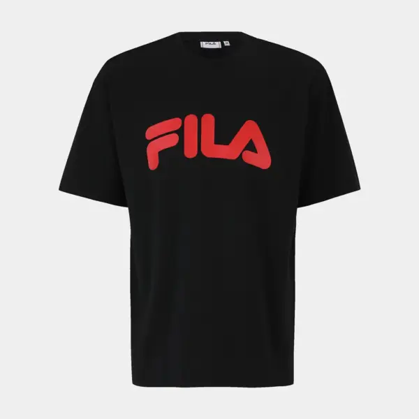 Fila - Ανδρικό T-shirt Lasson Loose Fit Tee FAM0873-83075 Μαύρο FAM0873-83075