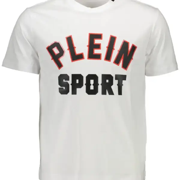 Plein Sport - Ανδρικό T-Shirt Short Sleeve TIPS106-01 Λευκό TIPS106-01