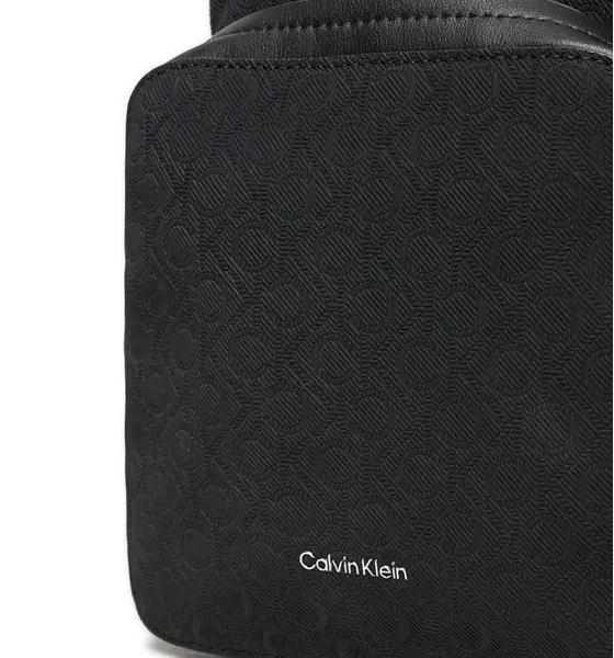 Calvin Klein - Ανδρική Τσάντα Ώμου Χιαστί Must Reporter S Mono K50K512743-0GK Μαύρο