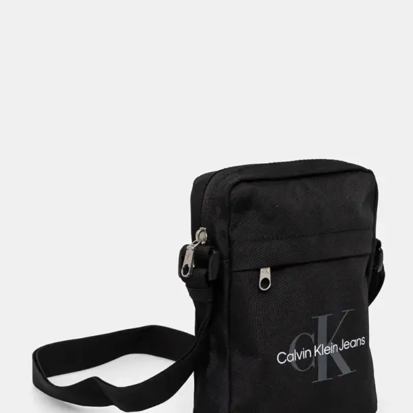 Calvin Klein - Ανδρική Τσάντα Ώμου / Χιαστί Sport Essentials Reporter K50K512011-BEH Μαύρο K50K512011-BEH