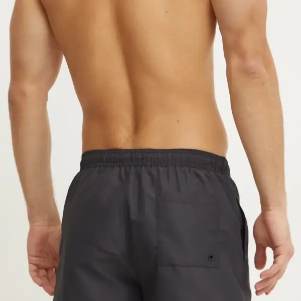 Calvin Klein - Ανδρικό Μαγιό Σορτς Drawstring Medium KM0KM01092-BEH Μαύρο KM0KM01092-BEH