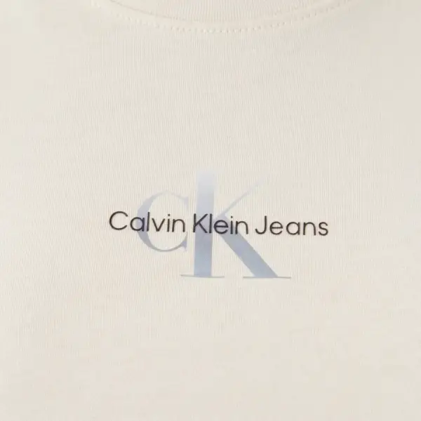 Calvin Klein - Γυναικείο T-Shirt Gradient Monologo slim Fit J20J225252-AEA Μπεζ J20J225252-AEA