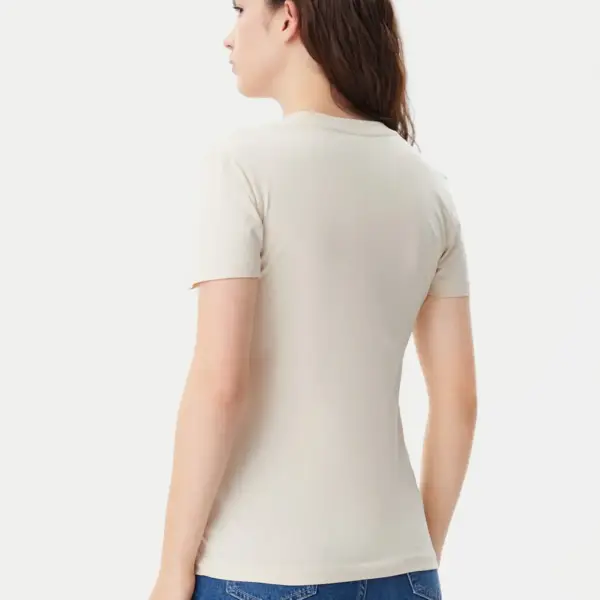 Calvin Klein - Γυναικείο T-Shirt Gradient Monologo slim Fit J20J225252-AEA Μπεζ J20J225252-AEA