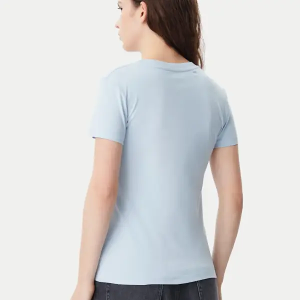 Calvin Klein - Γυναικείο T-Shirt Gradient Monologo slim Fit J20J225252-CUI Γαλάζιο J20J225252-CUI