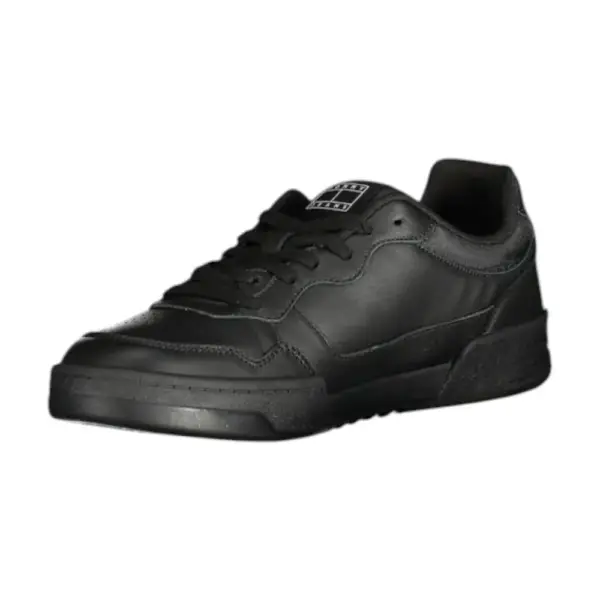 Tommy Hilfiger - Ανδρικά Sneakers Cupsole Leather Ess EM0EM01443-BDS Μαύρο EM0EM01443-BDS