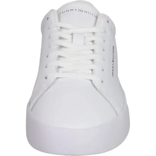 Tommy Hilfiger - Ανδρικά Sneakers Th Court Lth Detail Ess FM0FM05367-0LD Λευκό FM0FM05367-0LD